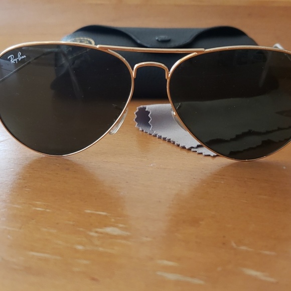 ? 100% AUTHENTIC Ray Ban Classic Aviators main image 6